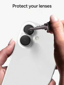 1件全覆蓋相機鏡頭保護貼，相容 iPhone 17/16/16 Plus/16 Pro Max/17 Air/15/14/13/12/11，後鏡頭玻璃配件 - 無色 - 查看 5