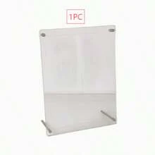 2 buah Stand Pajangan Foto Akrilik Transparan 4 Slot, Bingkai Foto Magnetik, Cocok untuk Foto Idola, Bingkai Foto Meja yang Lucu, Ideal untuk Foto Selfie, Koleksi Penggemar, dan Dekorasi Kamar, Musim Kembali ke Sekolah - beraneka warna - View 12