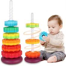 Kids Sorting & Stacking Toys - Six Rounds - View 1