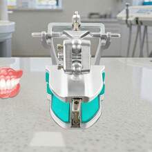 YUNRUX Adjustable Non-Plaster Articulator Dental Laboratory Dental Technology - 銀色 - 查看 10