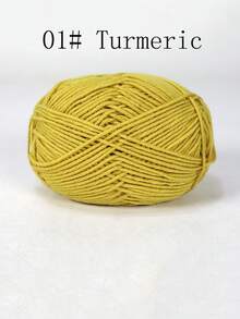 4-Ply Milk Cotton Yarn For Crocheted Blanket, Clothes, Handbag, Slippers, Various Color Combinations, 50g Per Piece, Autumn And Winter Crocheted Scarves, Hats, Sweaters, Etc. DIY Gifts, Suitable For Beginners - Multicolor - View 33