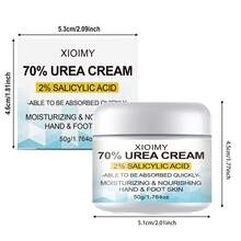 50g 70% Urea And 2% Salicylic Acid Foot Cream, Suitable For Dry, Cracked, Rough And Uneven Skin. Makes Hands And Feet Smoother And Softer. Perfect For Use On Heels, Feet, Hands, Knees And Elbows. An Essential For Daily Moisturizing. - Unscented - View 9