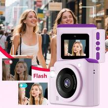 Mini Portable Instant Camera High Definition Photography, Includes 3 Rolls Of Printing Paper, USB Charger, Supports Digital Camera, Video Recording, Delayed Printing, Perfect Choice For Birthday Gift - View 6