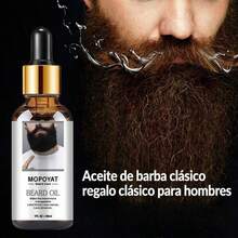 Aceite para barba MOPOYAT de cuarta generación: Un aceite para el cuidado de la barba que realza tu estilo. Limpia y acondiciona profundamente la barba, y no contiene alcohol. - 1 pieza - Ver 2