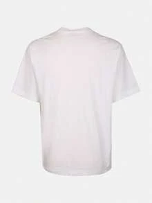 Nike Men's AS U NSW TEE LSE YMH 1 Short Sleeve Knit Collarless T-Shirt TIQ5861-100 - Black and White - View 2