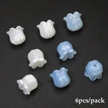 beadia 6-7件 3D鈴蘭 UV變色珠－DIY手工手鍊、項鍊、耳環，小商家珠寶製作過程用品 - 珠 - 查看 8
