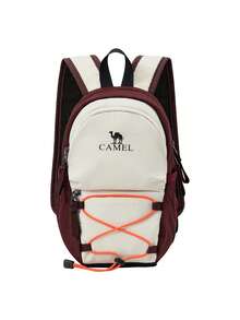 CAMEL CROWN Unisex Commuter Backpack, Lightweight Small Capacity Travel Backpack, Student School Bag, Outdoor Hiking And Climbing - Wine Brown - View 1