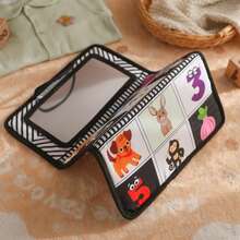 Infant Educational Toy Foldable Mirror Car Backseat Bed Rattle Stroller Hanging Accessory - Multicolor - View 7