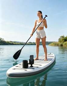 Surfboard Kayak Rope Fixed Beverage Phone Holder, Universal Size, Essential For Beach Use - Black - View 2