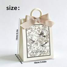 20pcs Gift Boxes With Ribbon, Suitable For Party Favors, Wedding, Halloween, Christmas, Back To School, Birthday Party Packaging Boxes - View 3