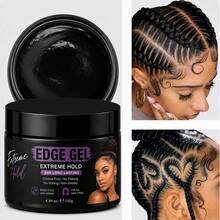 Gel vuốt tóc giữ nếp mạnh giúp định hình tóc tết và tóc xoăn, làm mượt tóc xơ rối và chẻ ngọn, chứa dầu thầu dầu và dầu dừa, kiểm soát tóc con, không chứa paraben, sulfate, dầu khoáng và các thành phần gốc dầu mỏ - Kem - Xem 4