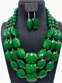 1 Set Bohemian Handmade Jewelry Set - Available In Multiple Colors, Multi-Functional Multi-Layer Design, Suitable For All Seasons, Great For Gifts And Daily Wear - Jewelry Set - View 27