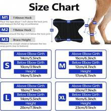 1pc Dog Leg Brace, Suitable For Limb Joint, Wound, Sprain And Arthritis Recovery Treatment - Grey - View 2