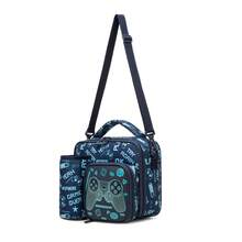 1PC Boys Cute Dual Compartment Crossbody Bag With Adjustable Shoulder Strap, Cartoon Print, Back To School Crossbody Bag For Elementary Students - Boys' Crossbody Bag - View 9