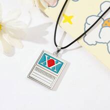 Anime Hunter X Hunter Hunter License Keychain, HxH Gon Freecss Metal Pendant Key Ring, Cosplay Accessories Gifts For Anime Fans - Multicolor - View 5