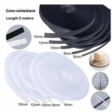 6/8/10/12/15mm 5m Polyester Fishbone Bra Support Strips, Suitable For Bra DIY, Wedding Dress Making, Sewing Accessories And Home Decor - 5 Meters - View 13