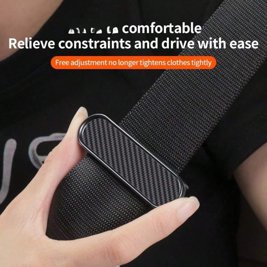 Universal Seat Belt Adjustment Clip, Seat Belt Buckle Clip, Adjustable Seat Belt Positioner, Suitable For Cars, SUVs, Trucks And Most Vehicles