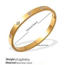 VceTd 1/3/4PCS Fashion Four-Leaf Clover Element Stainless Steel Women's Jewelry Set, Suitable For Daily Wear Or Holiday Gift - Yellow Gold - View 18