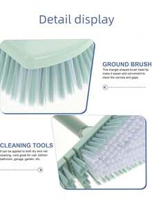 Cleaning Brush - Stiff Bristles, Suitable For Cleaning Bathtubs, Tile Surfaces, Showers, Bathrooms, Kitchens And Balcony Walls. Brush Length Is 37.4 Inches, Detachable Design, Convenient For Use And Storage. - Long-handled Brush - View 10