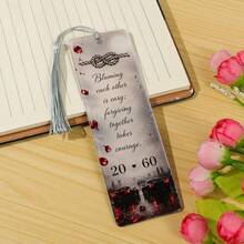 2pcs Racing Themed Bookmarks, Black And Red Street Style Car Culture Bookmarks, Creative And Personalized Car Enthusiasts Gifts, Retro Mechanical Style Reading Bookmarks, Suitable For Novels, Books, Notebooks, Collection And Decoration. - Color - View 7