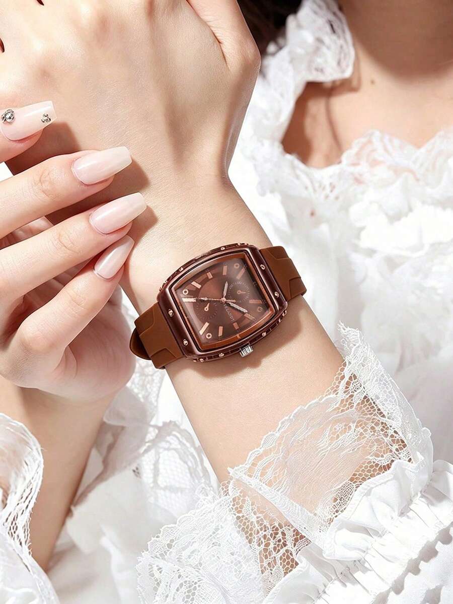 LIANDU LIANDU 女士腕表，夜光指针，电子机芯，时尚有型，石英表深受女孩喜爱，适合日常佩戴，返校必备，走时精准，是生日礼物的绝佳选择，也是送给朋友和家人的理想礼物。