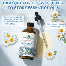 Minyak Esensial Chamomile EVOKE OCCU, 10mL/30mL/118mL Aroma Lembut Untuk Pijat, Diffuser, Perawatan Kulit dan Rambut, Mandi, Semprotan, dan Pembuatan Kerajinan DIY - Kamomil - View 3