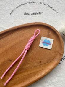 5-10pcs Colorful Nylon Rope DIY Handmade Weaving Set | Weaving Keychain And Backpack Pendant Materials | Handmade Jewelry And Accessory Materials | Valentine's Day Gift Choice - Colorful Braided Rope - View 2