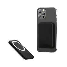 5000mAh Wireless Charging Battery For IP X-16 Plus (Cableless, Wireless Charging) - 黑色 - 查看 3