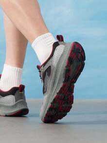Skechers Men's Running Shoes GO RUN CONSISTENT 2.0 Summer 2026 Comfortable Cushioning Running Shoes 220875-BKMT - Black/Multicolor - View 4