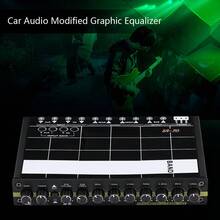 Car Audio Equalizer With Audio Control, 7-Band Digital Bass Restoration And Backlit Knobs, To Enhance Sound Mechanism - A - View 7