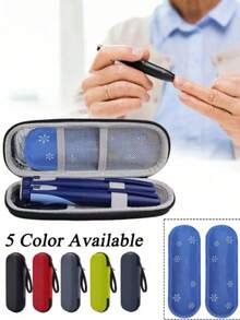 Portable Insulated Insulin Bag With Ice Pack | Lightweight Cooling Bag For Diabetes Patients | Zippered Medication Storage Bag, Fits | Travel Essential - Ice Bag - View 3
