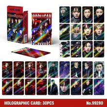 2026<HOOLIGAN><SWIM> <BODY TO BODY>مجموعة بطاقات صور هولوغرافية ليزرية الجانب عالية الدقة، مع بطاقة لومو لونية حصرية شخصية - متعدد الألوان - مشاهدة 7