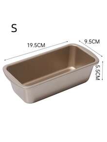 1/3pcs Non-Stick Bread/Baking Pan, Large, Medium And Small Sizes Available, Suitable For Toast Bread, Pound Cake And Rectangular Baking, Easy Release Easy Clean Oven Cookware, High-Quality Non-Stick Coating, Kitchen Baking Accessories - Multicolor - View 16