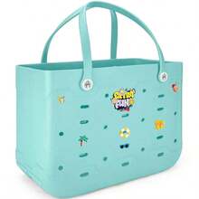 BamShoot XL/L/S Sizes Of EVA Women's Beach Bags/Handbags, Suitable For Both Men And Women, Perfect For The Beach, Pool, Shopping Malls, And Other Occasions. - 彩色 - 查看 6