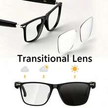 AI Smart Glasses, New Unisex Multifunctional Audio Glasses, Supports 160+ Languages Real-Time Translation And Video Translation, Powered By Chat GPT System, Built-In Microphone And Speaker, High-Definition Calls And Hi-Fi Music - View 9