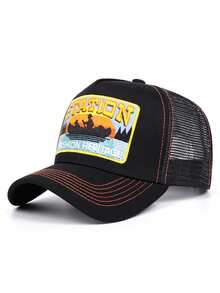 2026 New Hip Hop Skateboard Cap, Boat Letter Embroidery Trucker Hat, Outdoor Daily Commute Decorative Sun Hat, Unisex Baseball Cap, Mesh Cap - Boat Trucker Hat - View 14