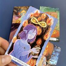 Under The Oak Tarot Cards: Women's Self-Exploration Cards - Multicolor - View 7