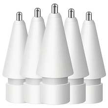 Ujung Pena Logam Pengganti Warna Putih, Kompatibel dengan Model Apple 1/2/Pro, Sensitivitas Tinggi dan Kontrol Presisi, Cocok untuk Digunakan dengan Pena Stylus. - MultiWarna - View 1