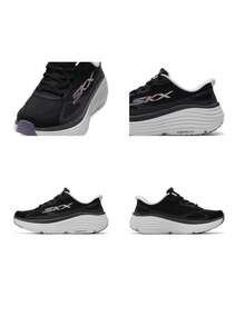 Skechers Women's Running Shoes MAX CUSHIONING 26 Summer Lightweight Comfortable Athletic Shoes 129492-BLK - Black - View 11