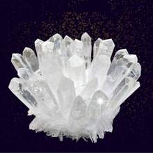 隨機精緻天然白水晶簇，適用於家居裝飾、科學教育研究與節日禮物 - 白水晶簇 - 查看 7