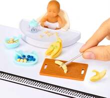 MGA Entertainment MGA's Miniverse Make It Mini 真實嬰兒食品 1入收藏玩具－盲盒包，DIY迷你食物，多色，8歲以上，不可食用 - 彩色 - 查看 4
