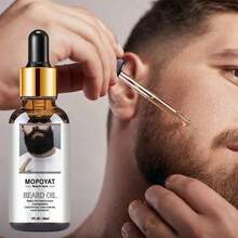Aceite para barba MOPOYAT de cuarta generación: Un aceite para el cuidado de la barba que realza tu estilo. Limpia y acondiciona profundamente la barba, y no contiene alcohol. - 1 pieza - Ver 3