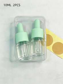 1 Set Isi 5 Botol Pipet Kaca, Kapasitas 5ml, 10ml, 15ml, dan 20ml, Botol Kosong untuk Minyak Esensial, Serum, Obat Tetes Mata, Dapat Diisi Ulang, Perlengkapan Perjalanan - MultiWarna - View 25