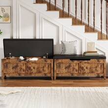 Kselythan Storage Benches - Multicolor - View 2