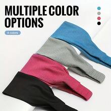 This Cooling Headband Uses Cooling Fiber Technology, Is Breathable, Quick-Drying, Moisture-Wicking And Elastic, Suitable For Running, Gym Workouts, Yoga, Unisex Fitness Activities And Outdoor Activities. - Multicolor - View 5