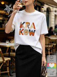 Women T-Shirts - 白色 - 查看 1