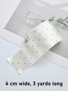 شريط ساتان لامع بنقاط بولكا DIY إكسسوارات شعر فيونكات تغليف هدايا زهري شريط زخرفي حفلة زفاف فيونكات ديكور DIY تغليف هدايا - أنماط متعددة - مشاهدة 8