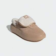 Adidas GRAND COURT MULE Women Fleece Thick Sole Casual Shoes JS4998 - Color - View 2