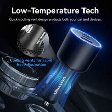 VENTION 165W Ultra-Fast Car Charger, 100W&65W PD Ports With 3 USB Ports, Plug & Play For Laptops, Phones, Dashcams, Built-In LED Indicator - FFPB0 - View 7