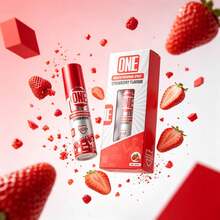 ONE Breath Freshener Spray Green Tea/Mint/Strawberry 20-25ml Sugar Free Long Lasting Portable - Strawberry - View 5